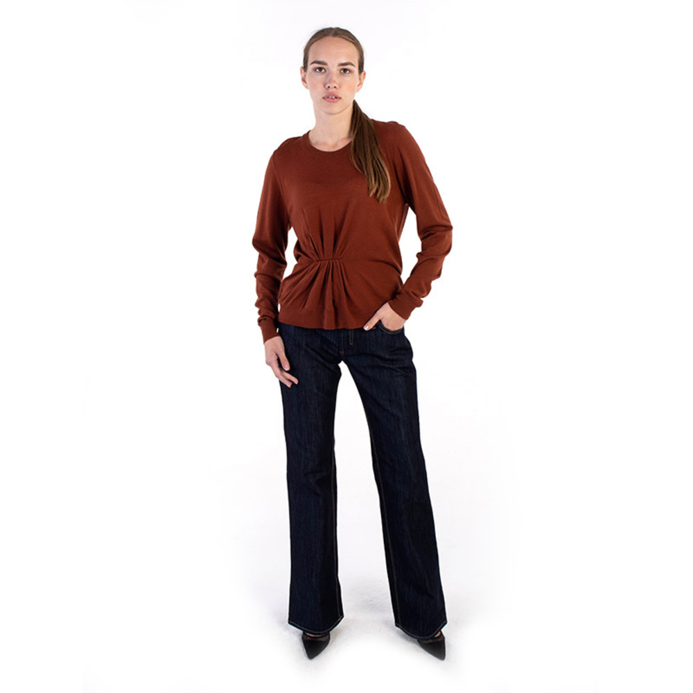 DRY AGED DENIM MEDIUM RISE WIDE LEG JEANS | WOMENS SIZE 30